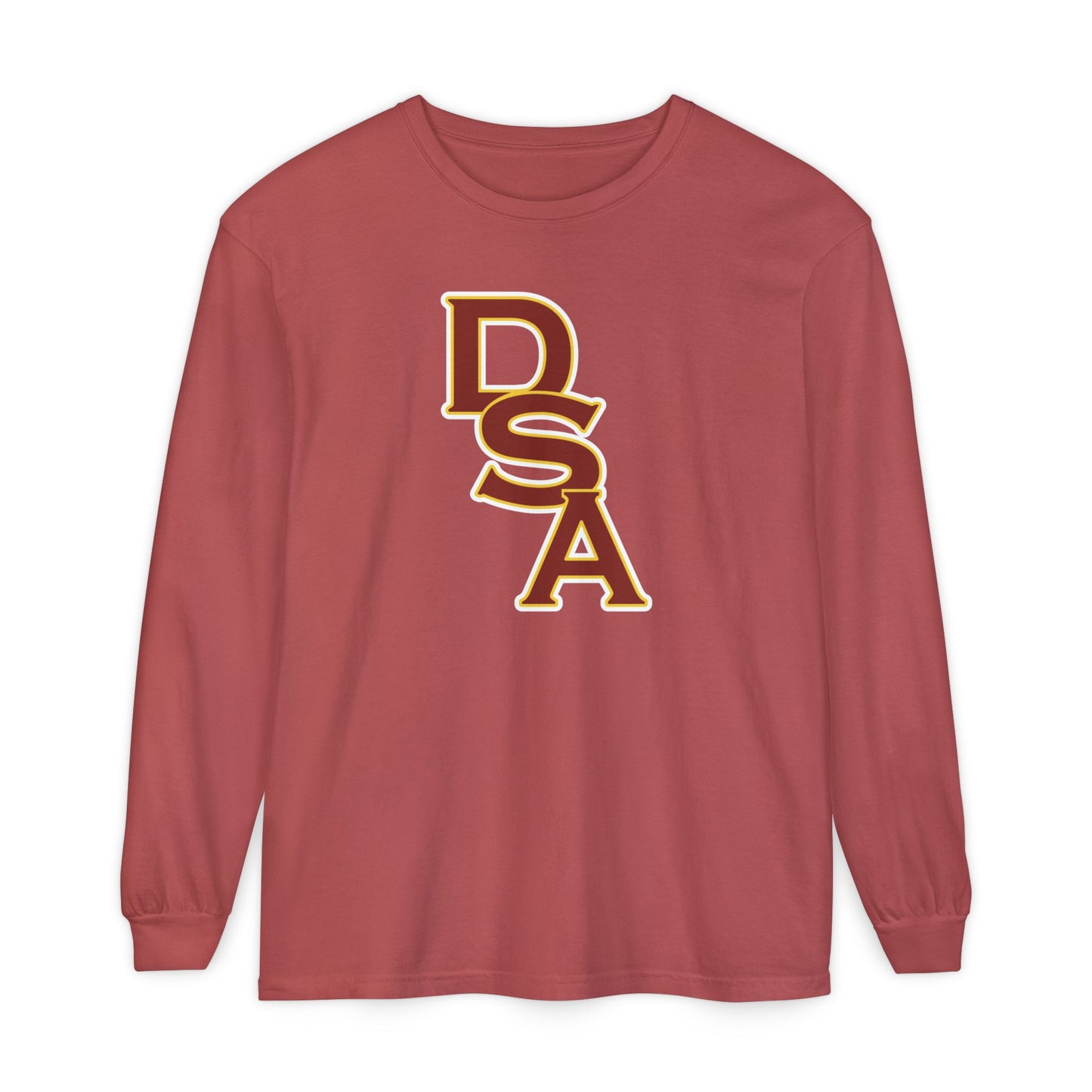 Garment-Dyed Long Sleeve Tee
