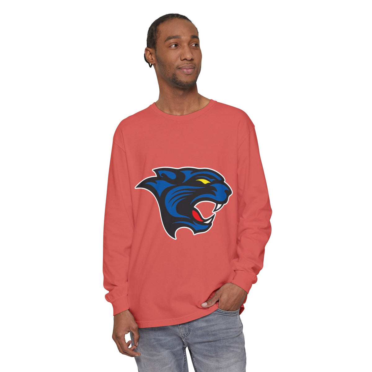 Garment-Dyed Long Sleeve Tee