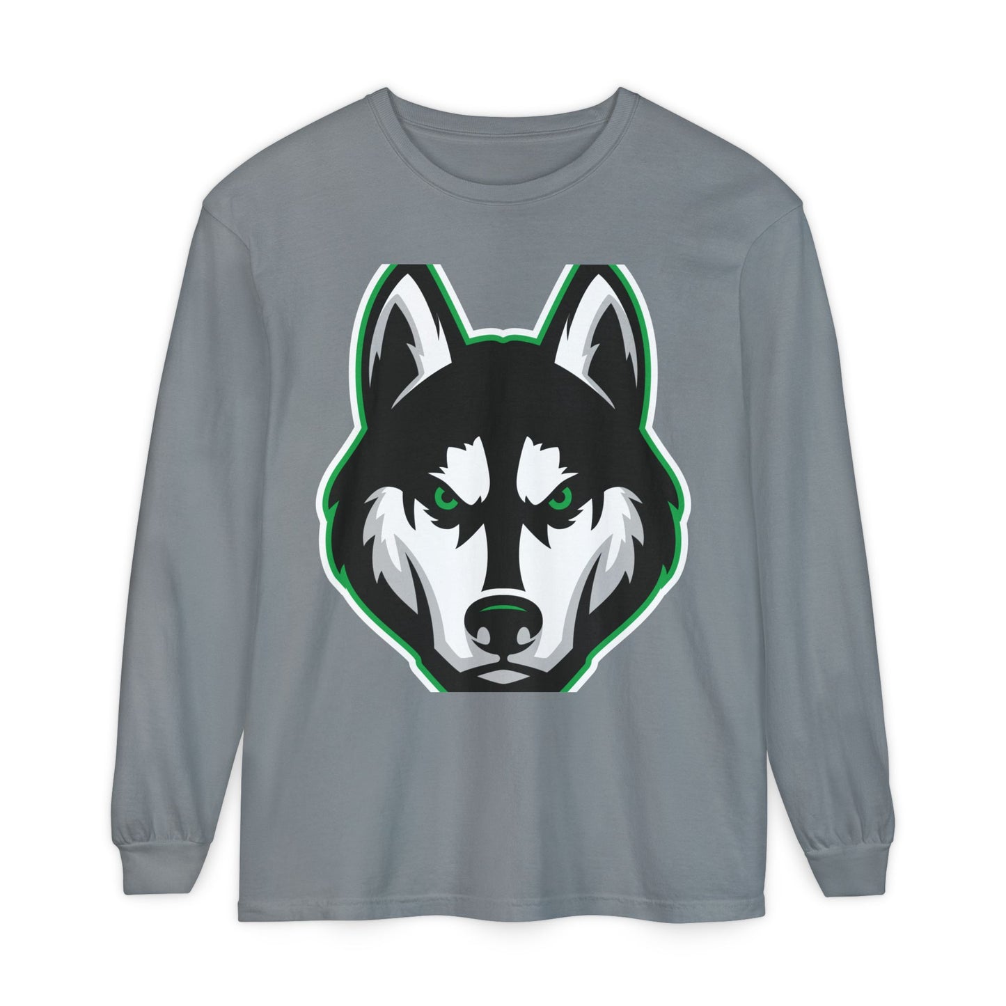 Garment-Dyed Long Sleeve Tee