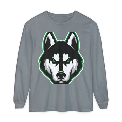 Garment-Dyed Long Sleeve Tee
