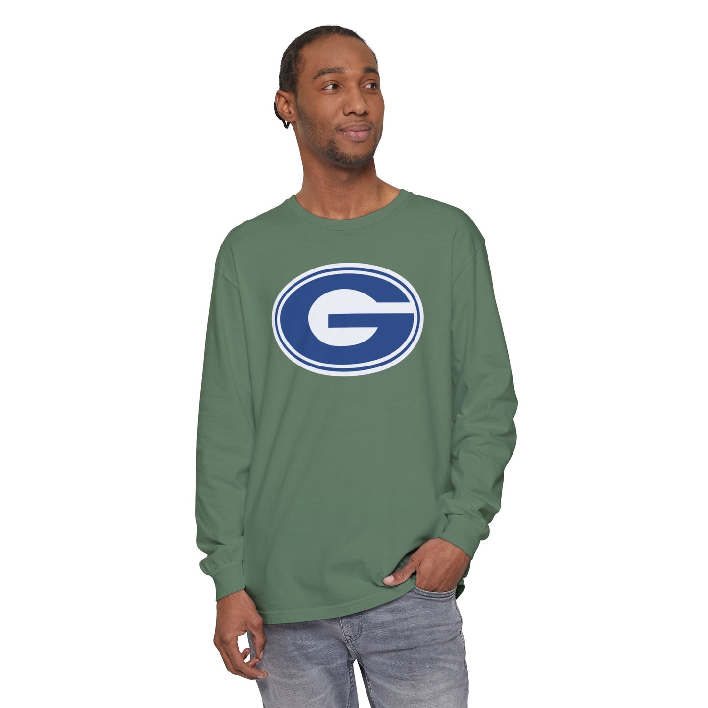 Garment-Dyed Long Sleeve Tee