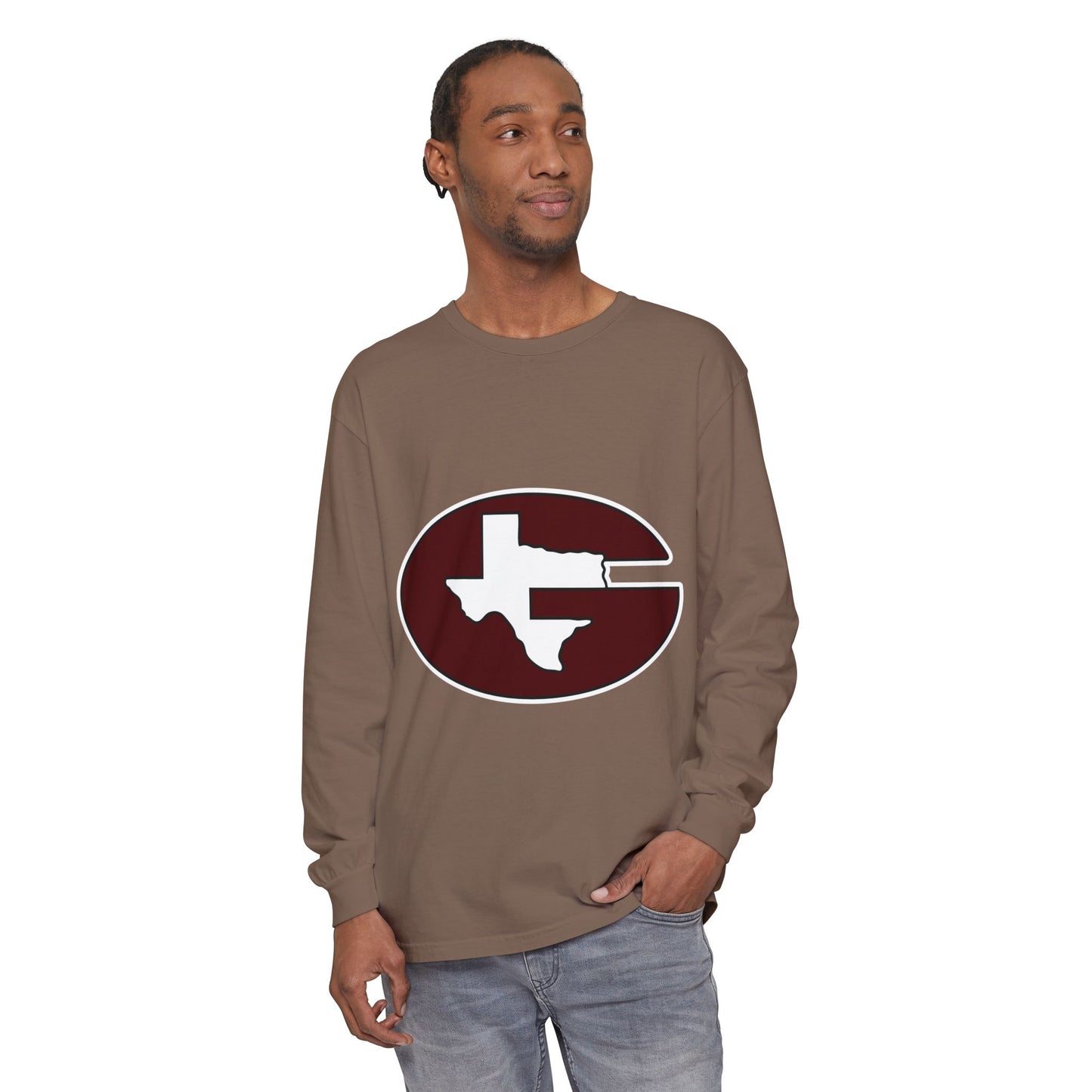 Garment-Dyed Long Sleeve Tee