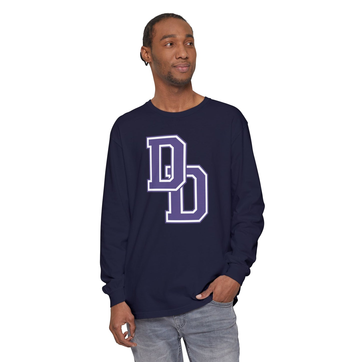 Garment-Dyed Long Sleeve Tee