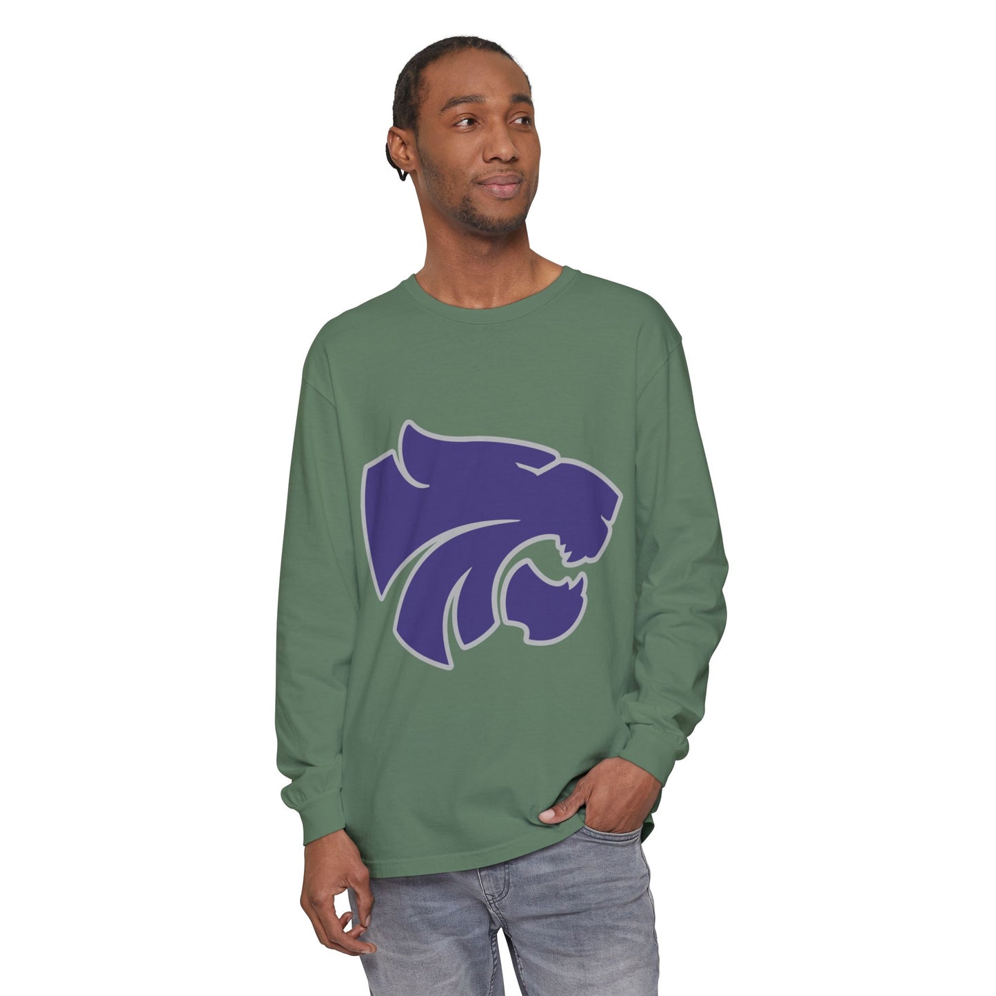 Garment-Dyed Long Sleeve Tee