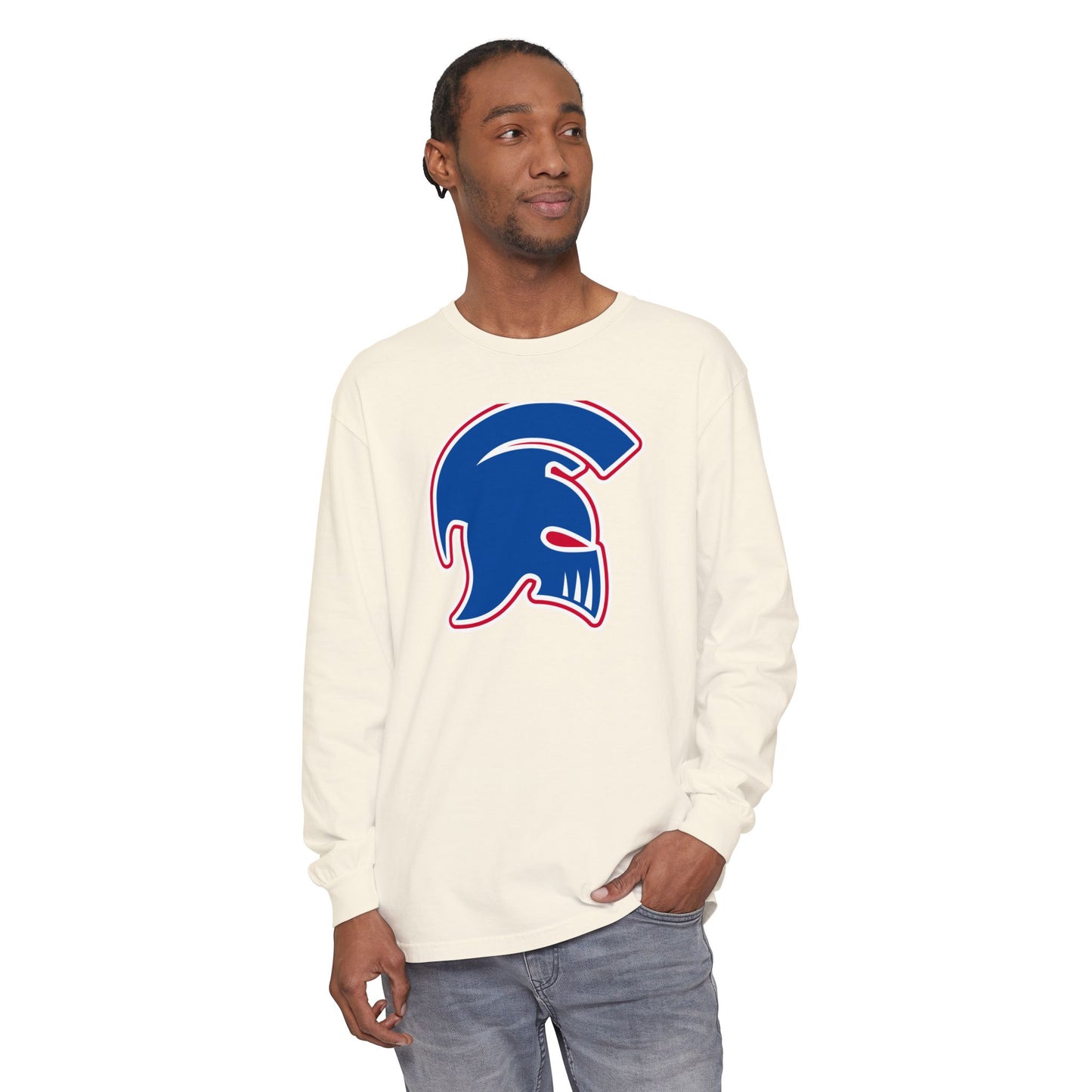 Garment-Dyed Long Sleeve Tee