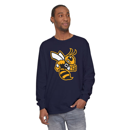 Garment-Dyed Long Sleeve Tee