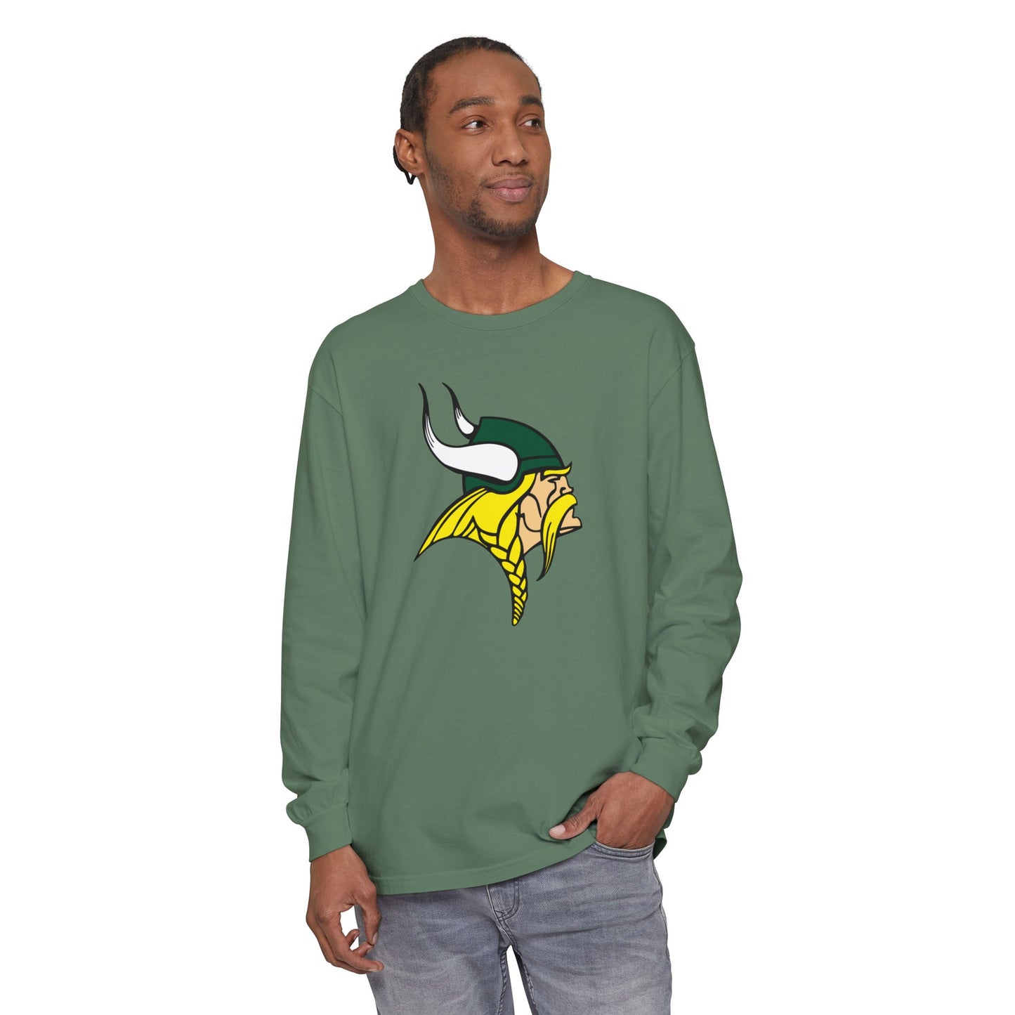 Garment-Dyed Long Sleeve Tee