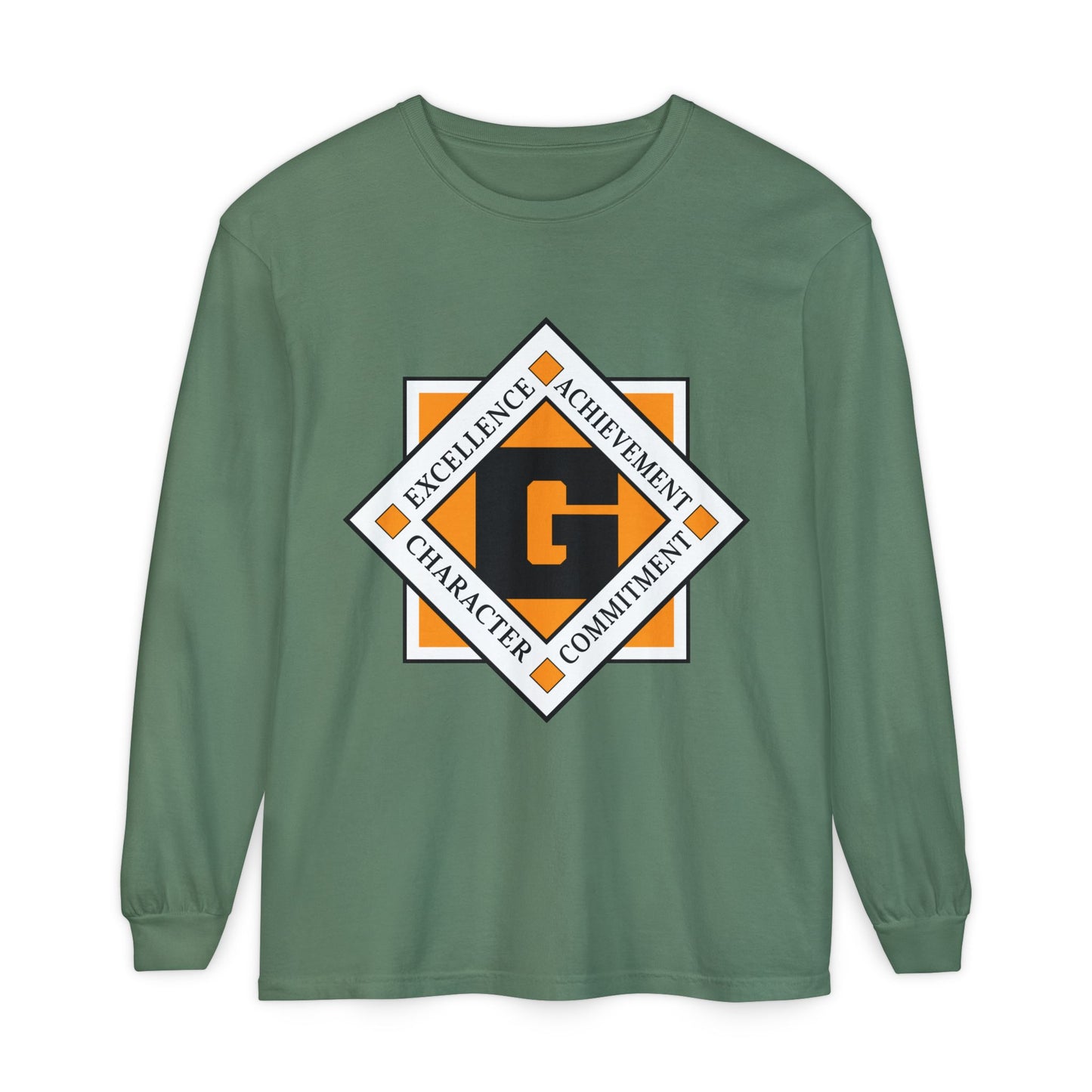 Garment-Dyed Long Sleeve Tee
