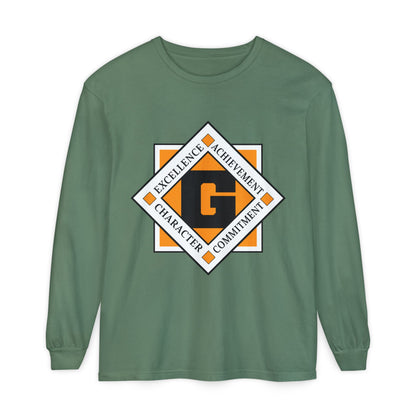 Garment-Dyed Long Sleeve Tee