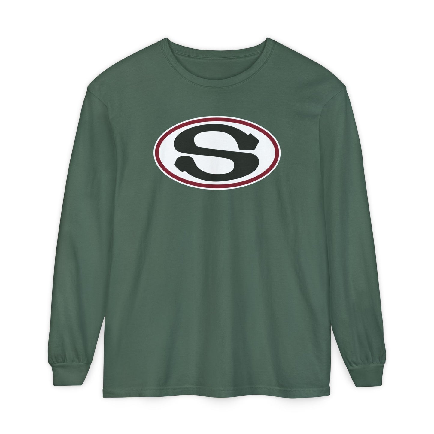 Garment-Dyed Long Sleeve Tee
