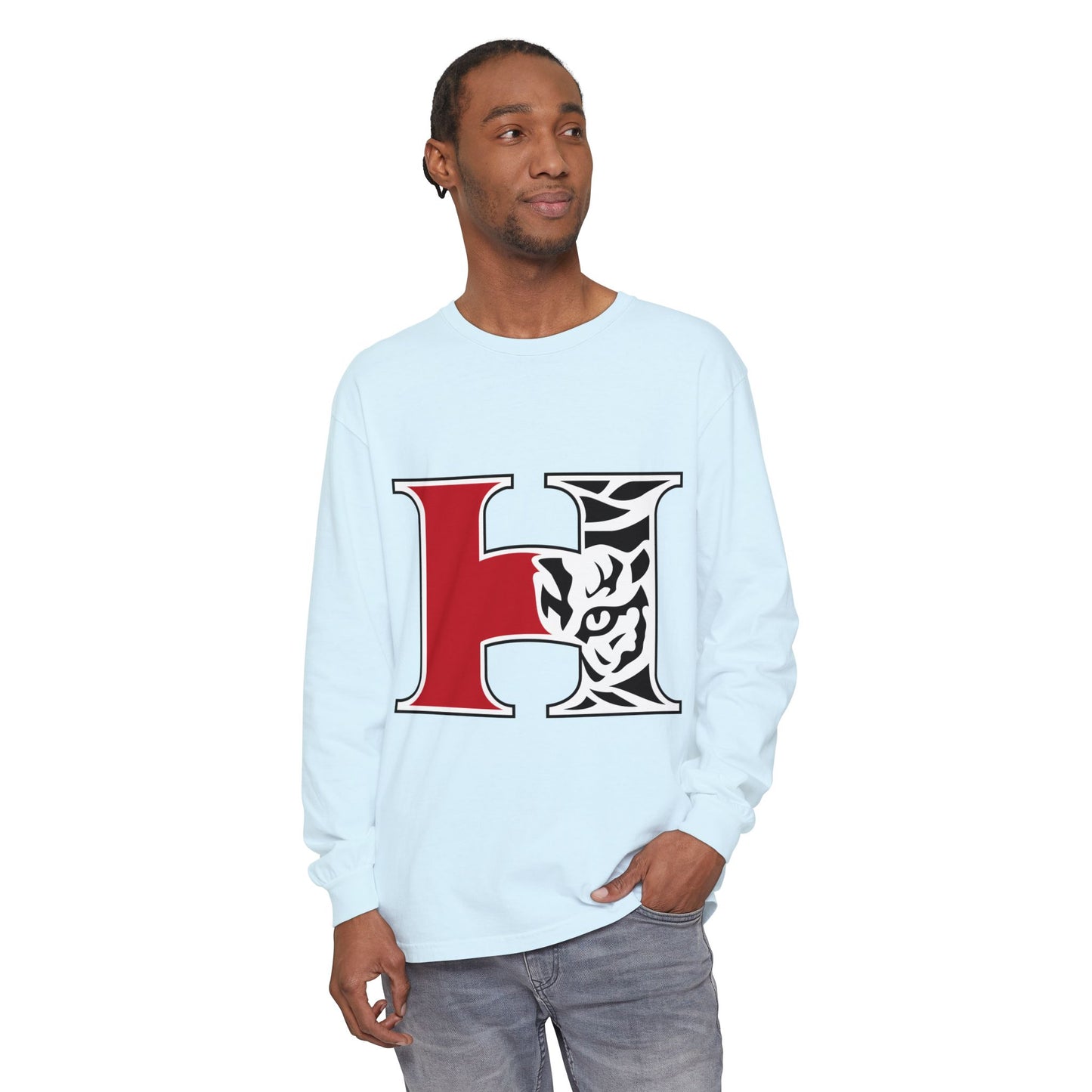 Garment-Dyed Long Sleeve Tee