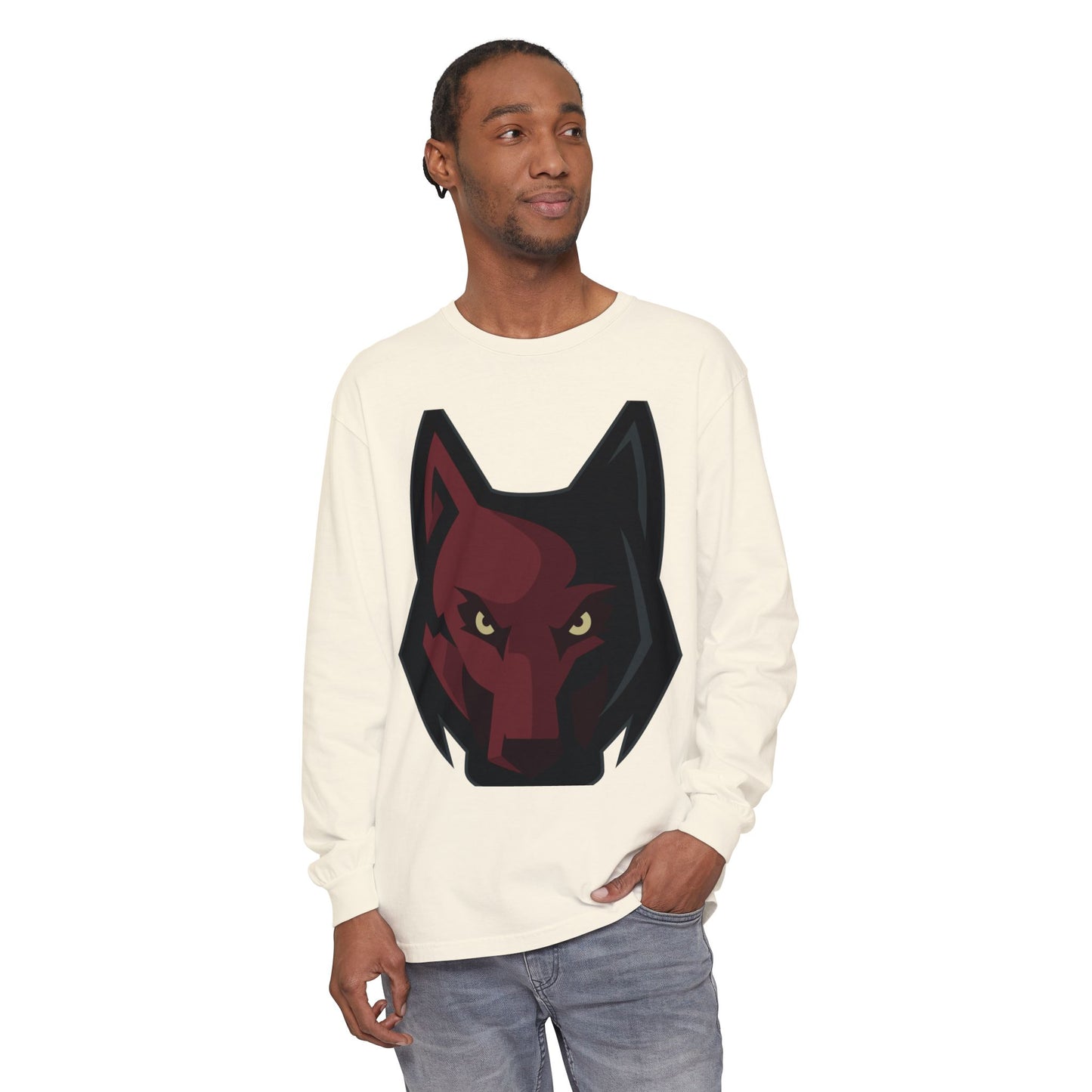 Garment-Dyed Long Sleeve Tee