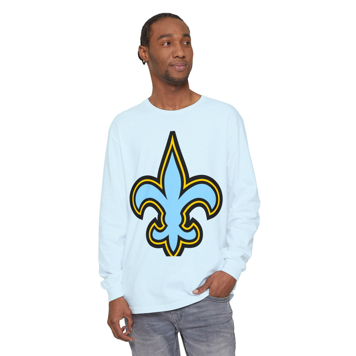 Garment-Dyed Long Sleeve Tee