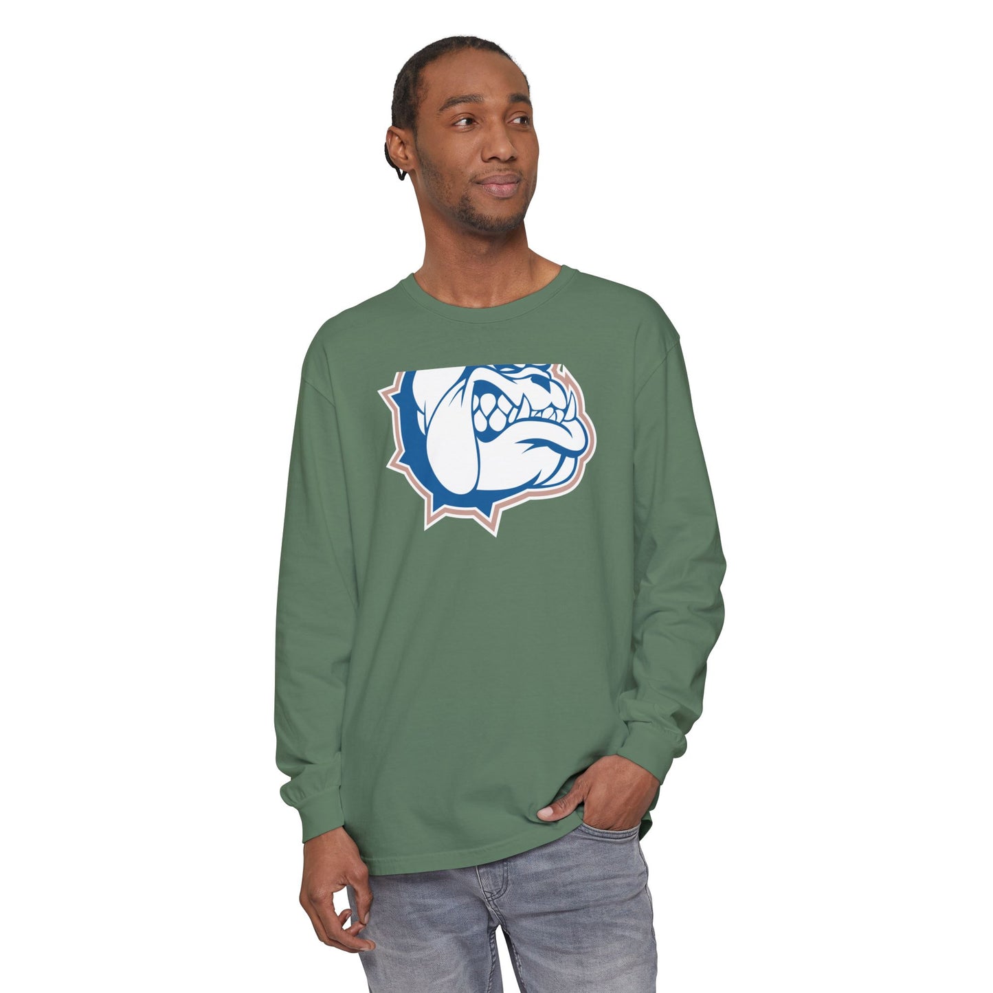 Garment-Dyed Long Sleeve Tee