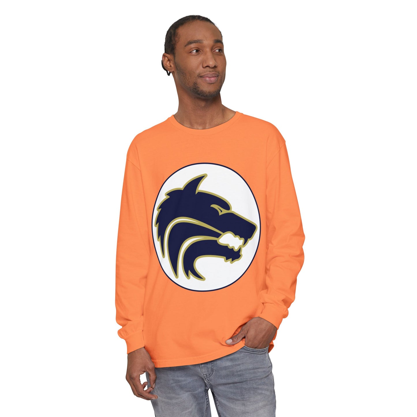 Garment-Dyed Long Sleeve Tee