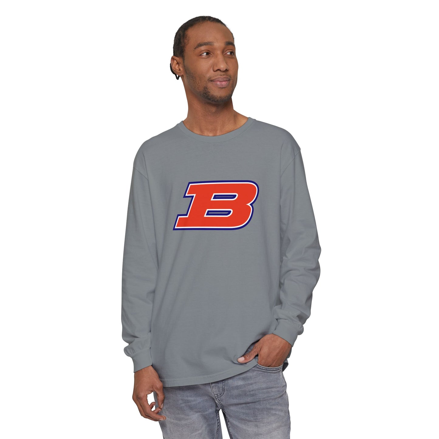 Garment-Dyed Long Sleeve Tee