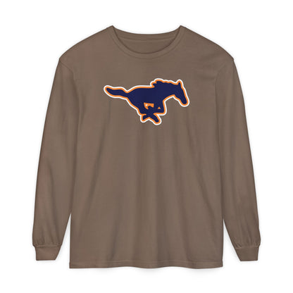 Garment-Dyed Long Sleeve Tee