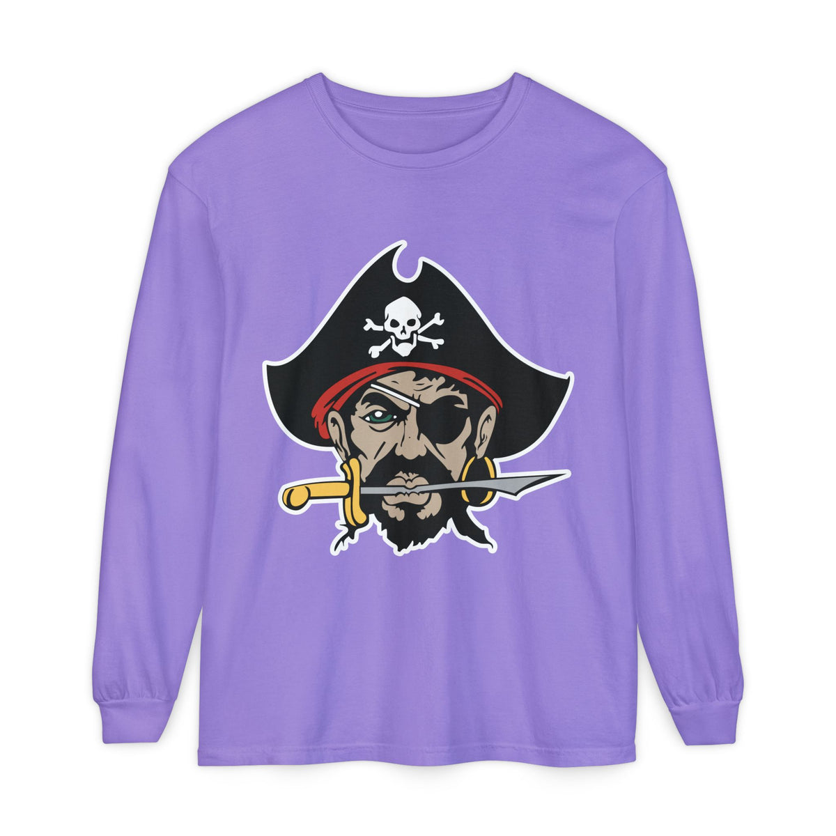 Garment-Dyed Long Sleeve Tee