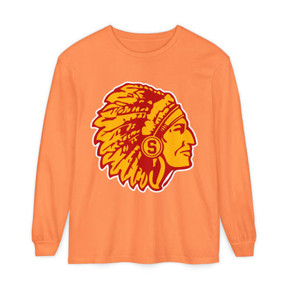 Garment-Dyed Long Sleeve Tee
