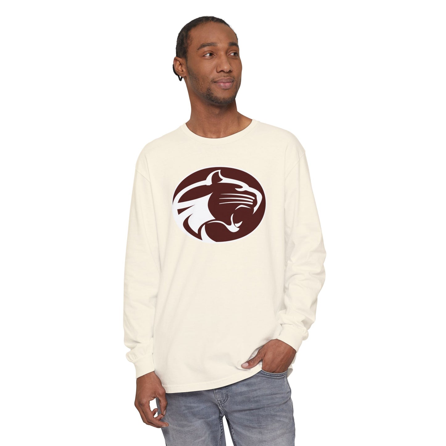Garment-Dyed Long Sleeve Tee