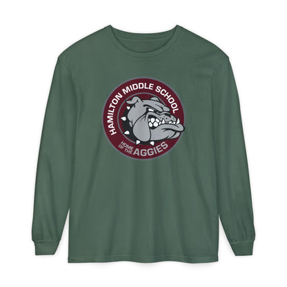 Garment-Dyed Long Sleeve Tee