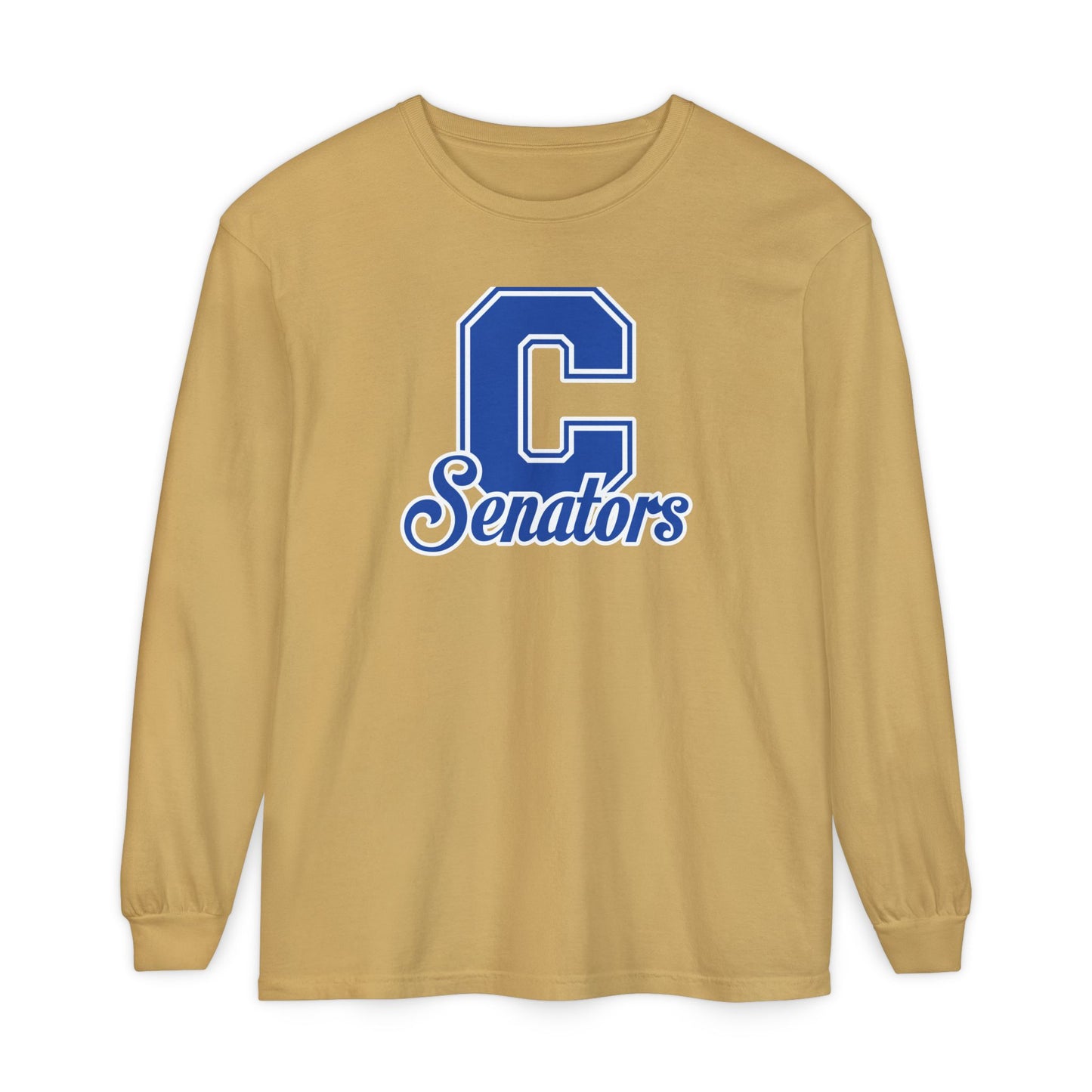 Garment-Dyed Long Sleeve Tee