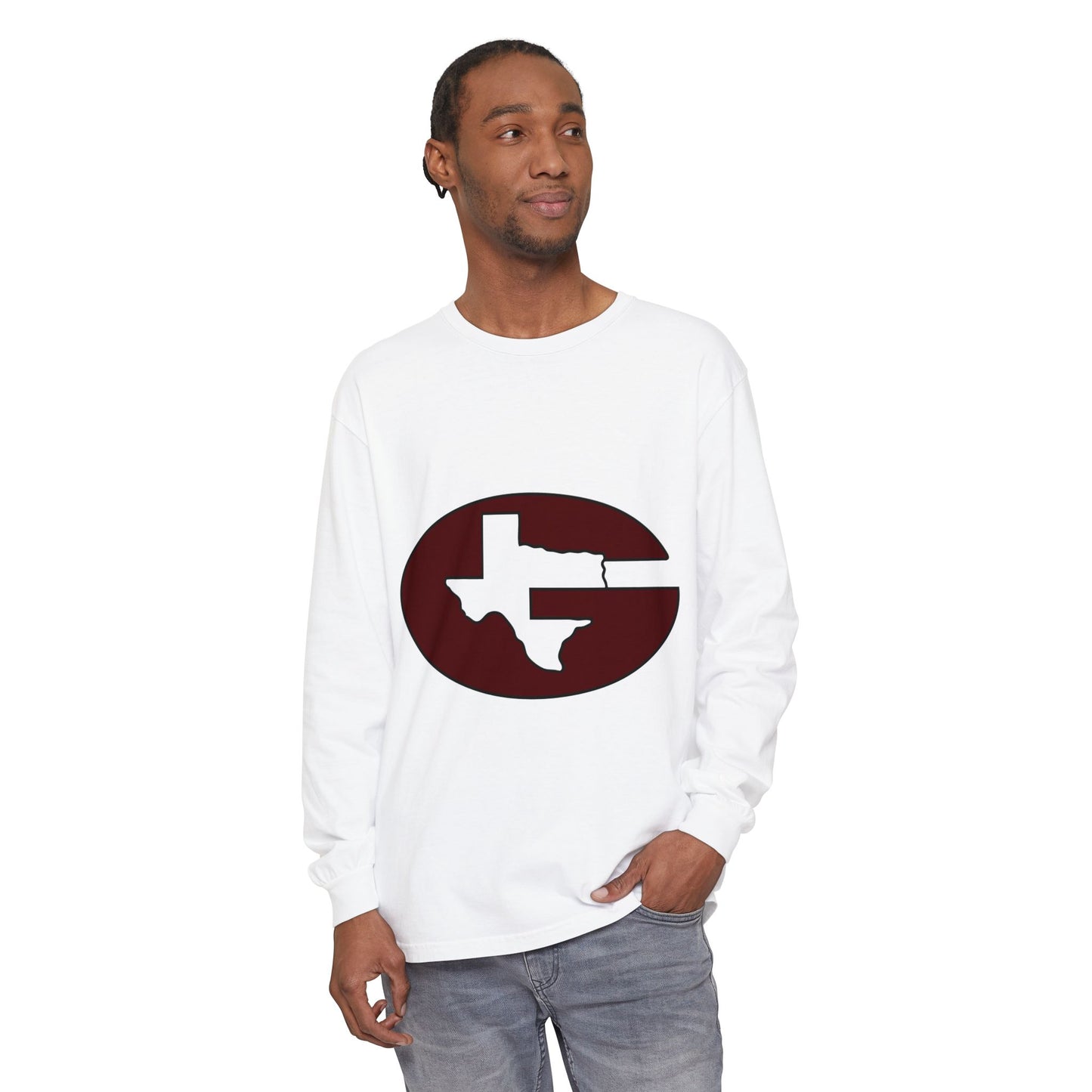 Garment-Dyed Long Sleeve Tee