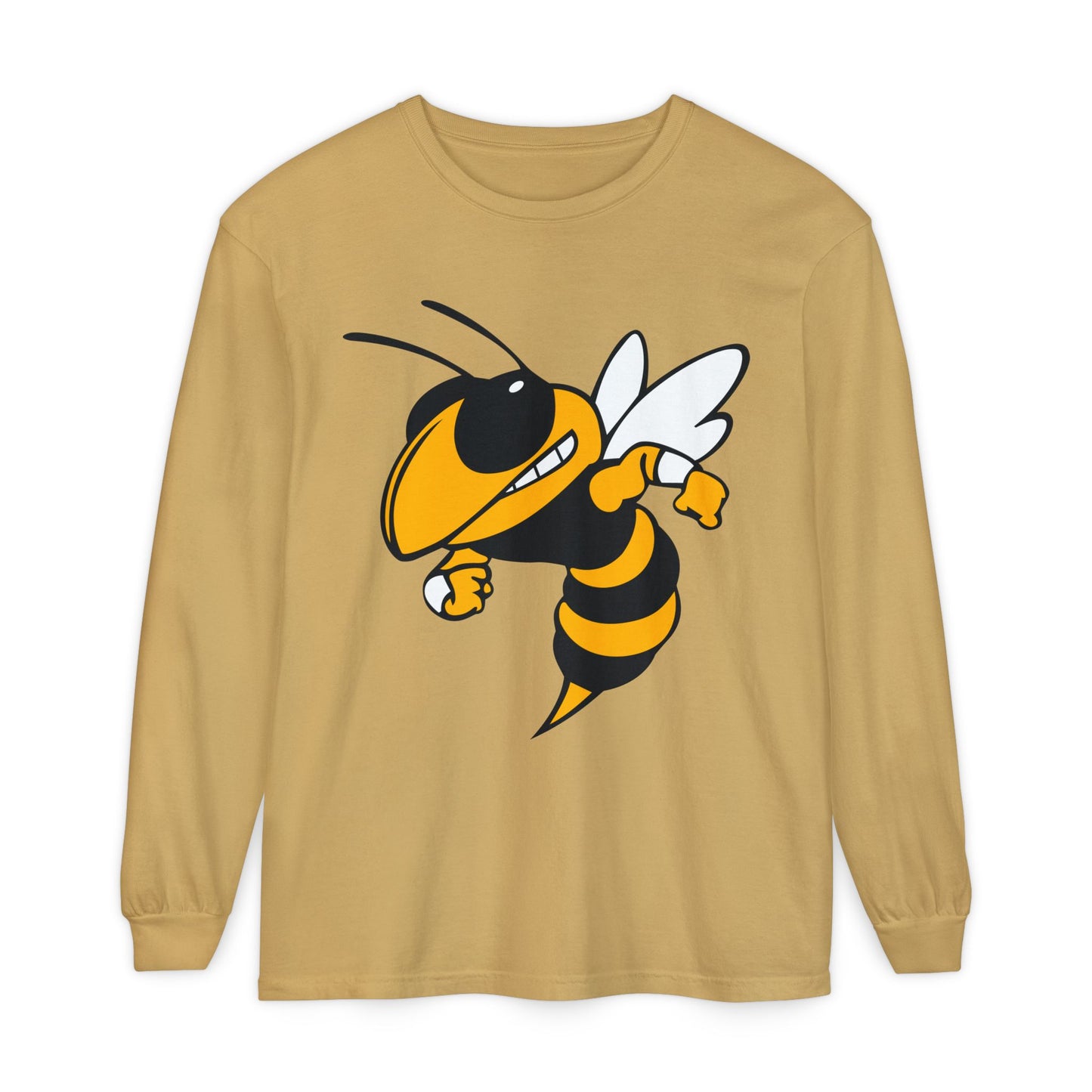 Garment-Dyed Long Sleeve Tee