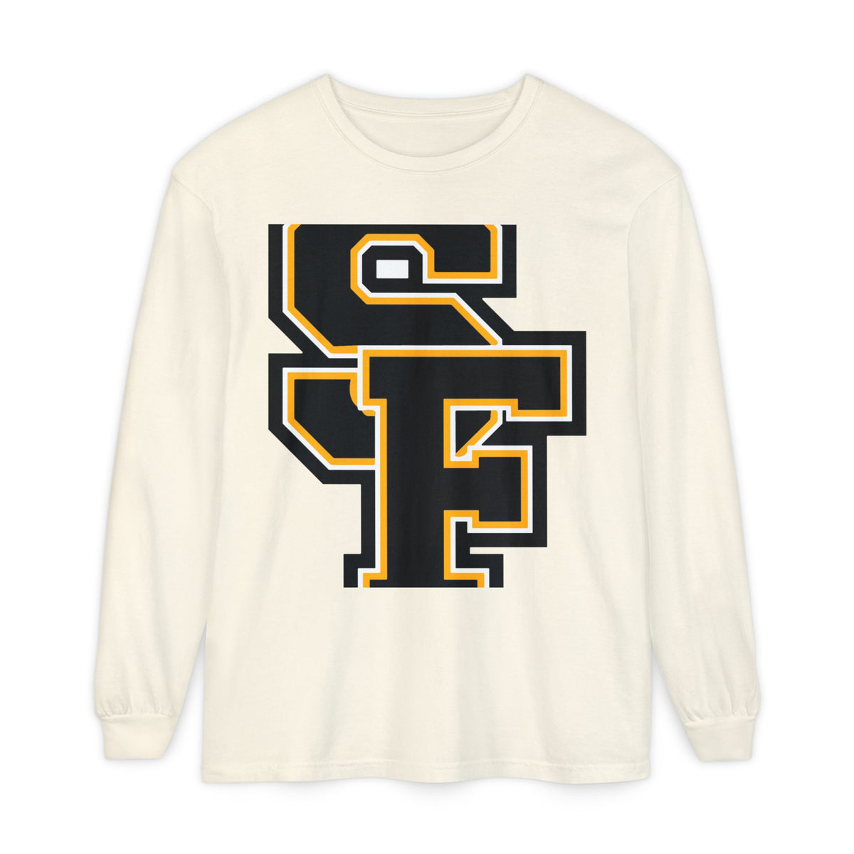 Garment-Dyed Long Sleeve Tee
