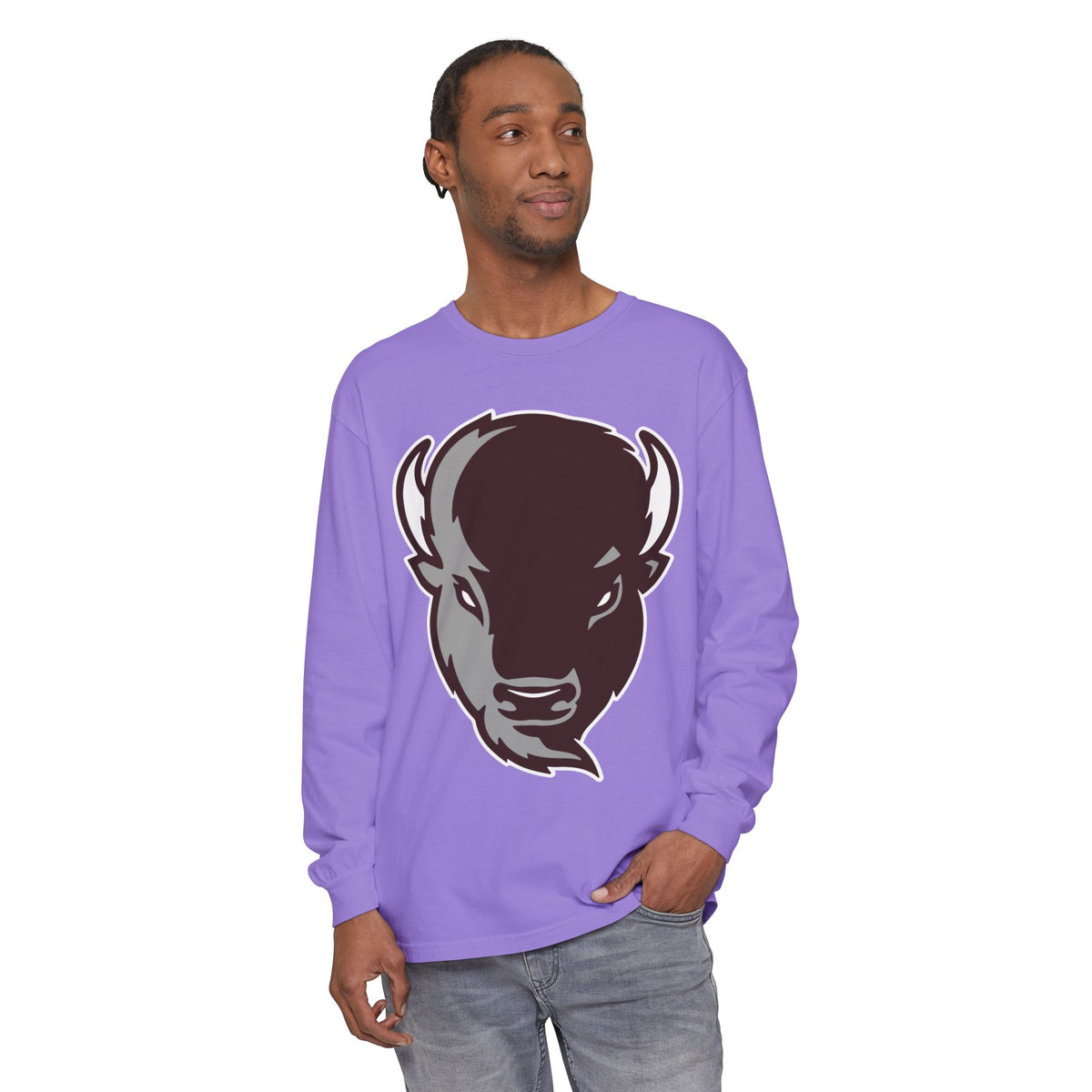 Garment-Dyed Long Sleeve Tee