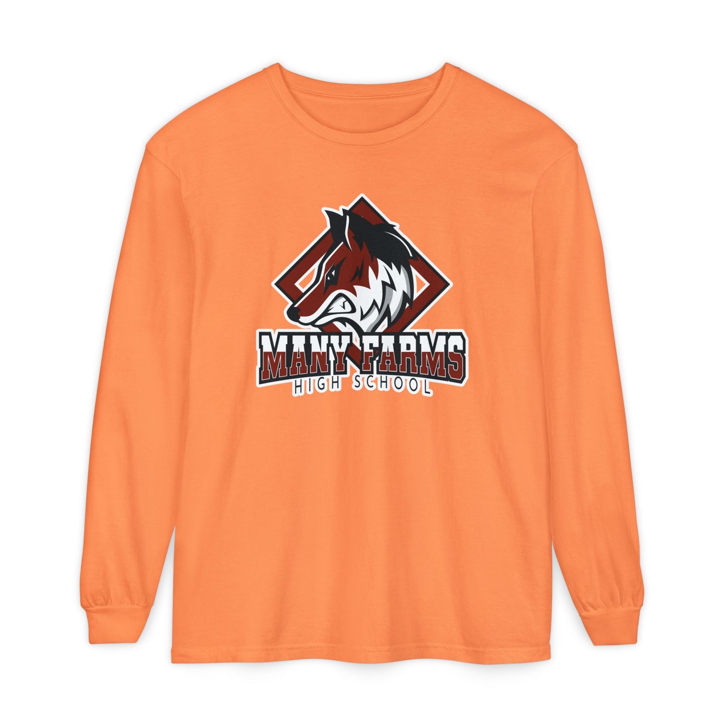 Garment-Dyed Long Sleeve Tee