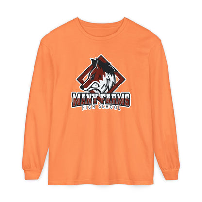 Garment-Dyed Long Sleeve Tee