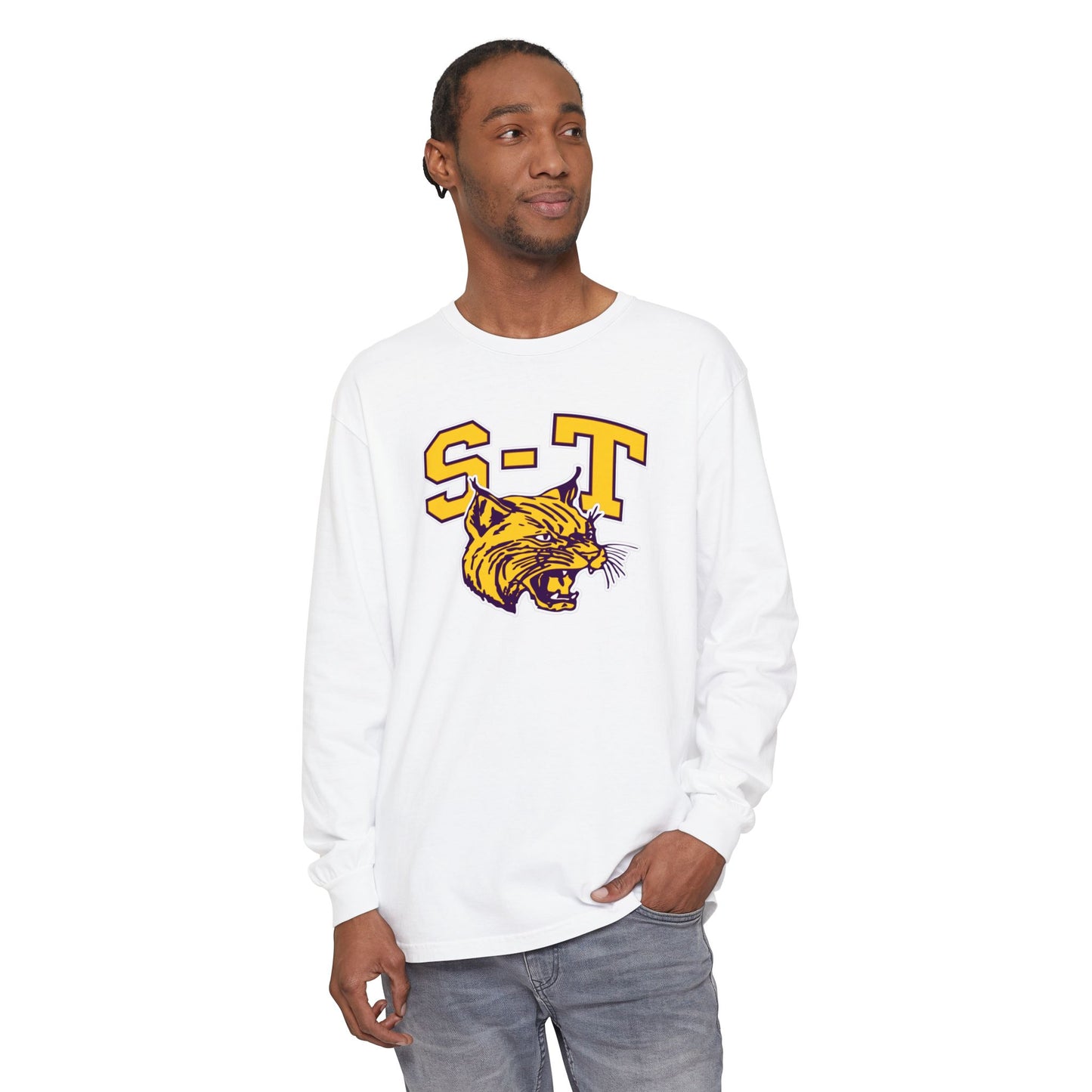 Garment-Dyed Long Sleeve Tee