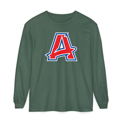 Garment-Dyed Long Sleeve Tee