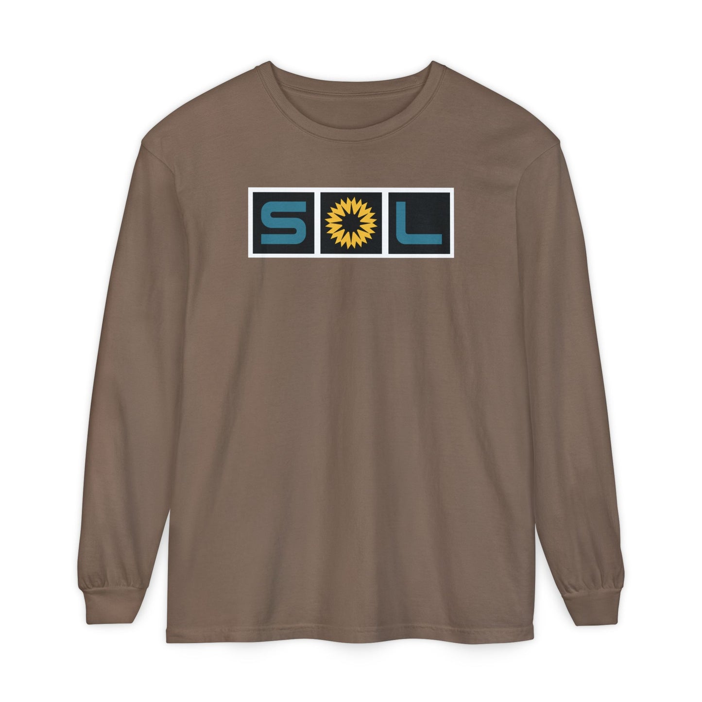 Garment-Dyed Long Sleeve Tee