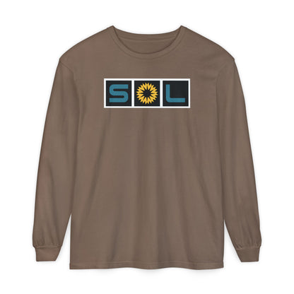 Garment-Dyed Long Sleeve Tee