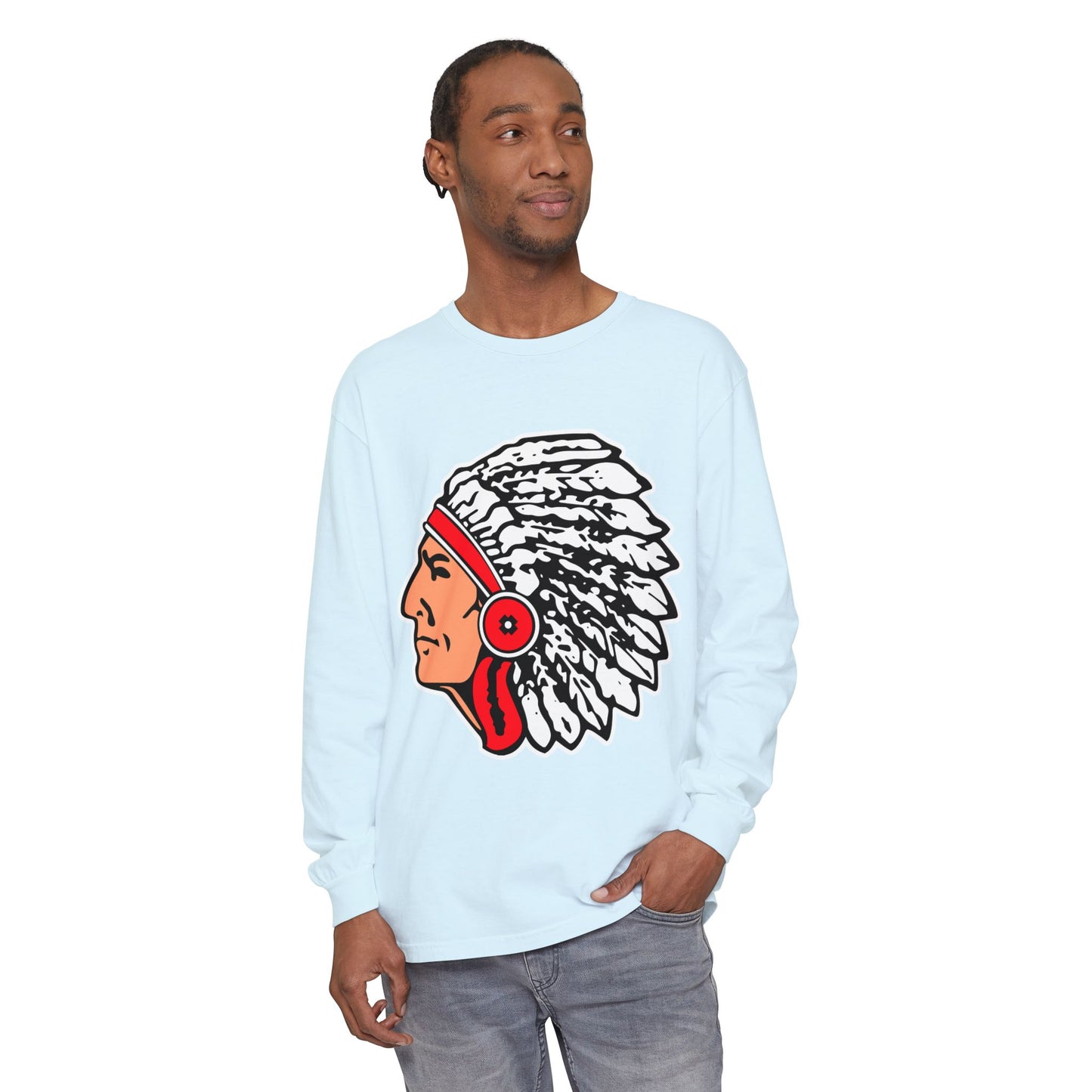 Garment-Dyed Long Sleeve Tee