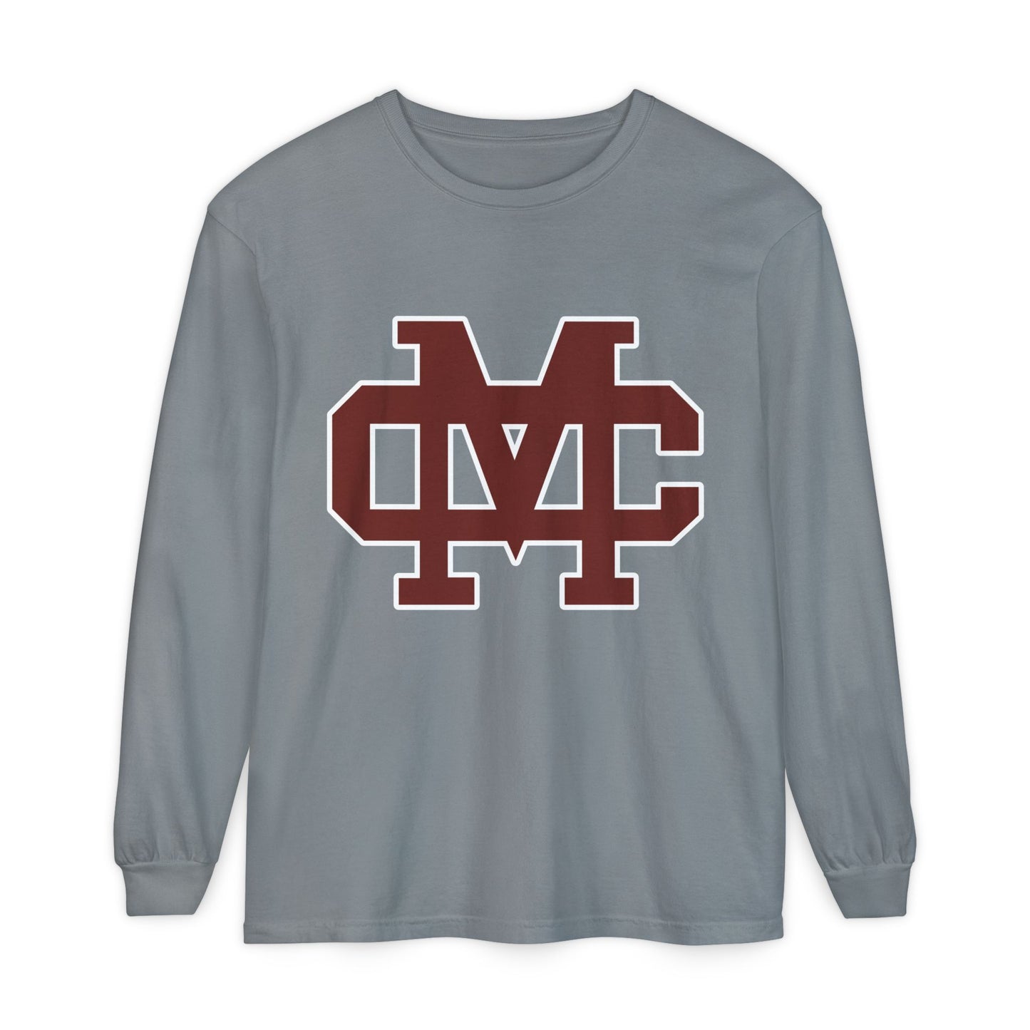 Garment-Dyed Long Sleeve Tee