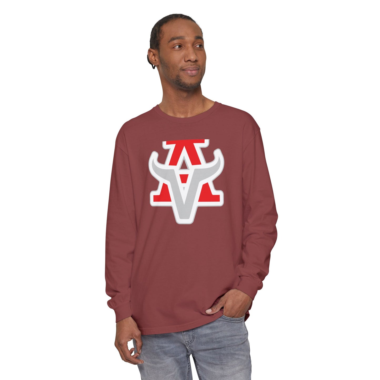 Garment-Dyed Long Sleeve Tee