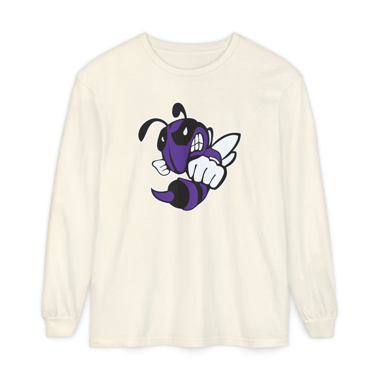 Garment-Dyed Long Sleeve Tee