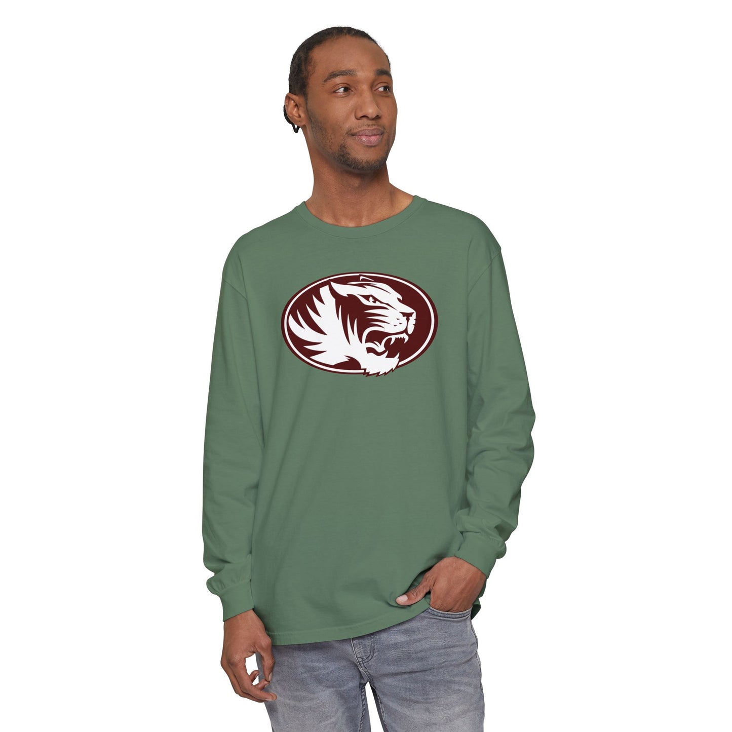Garment-Dyed Long Sleeve Tee