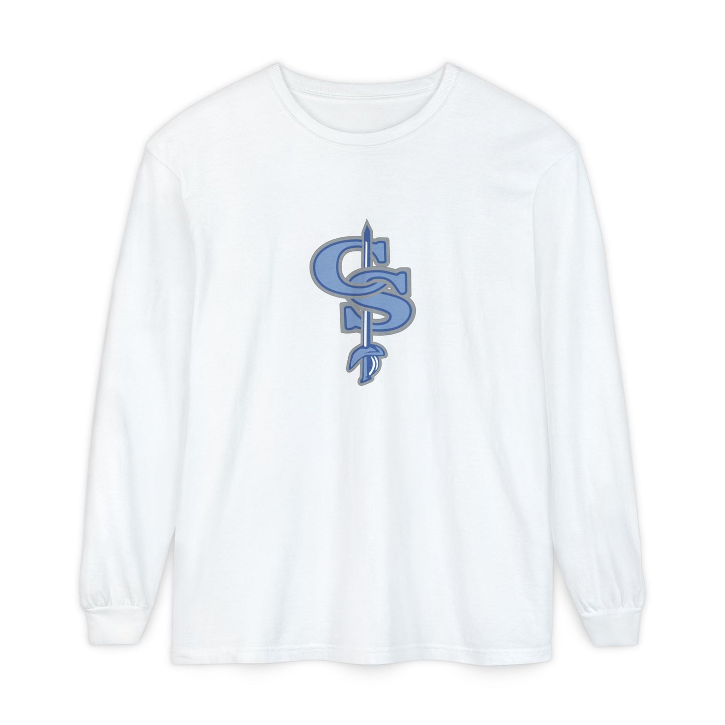 Garment-Dyed Long Sleeve Tee