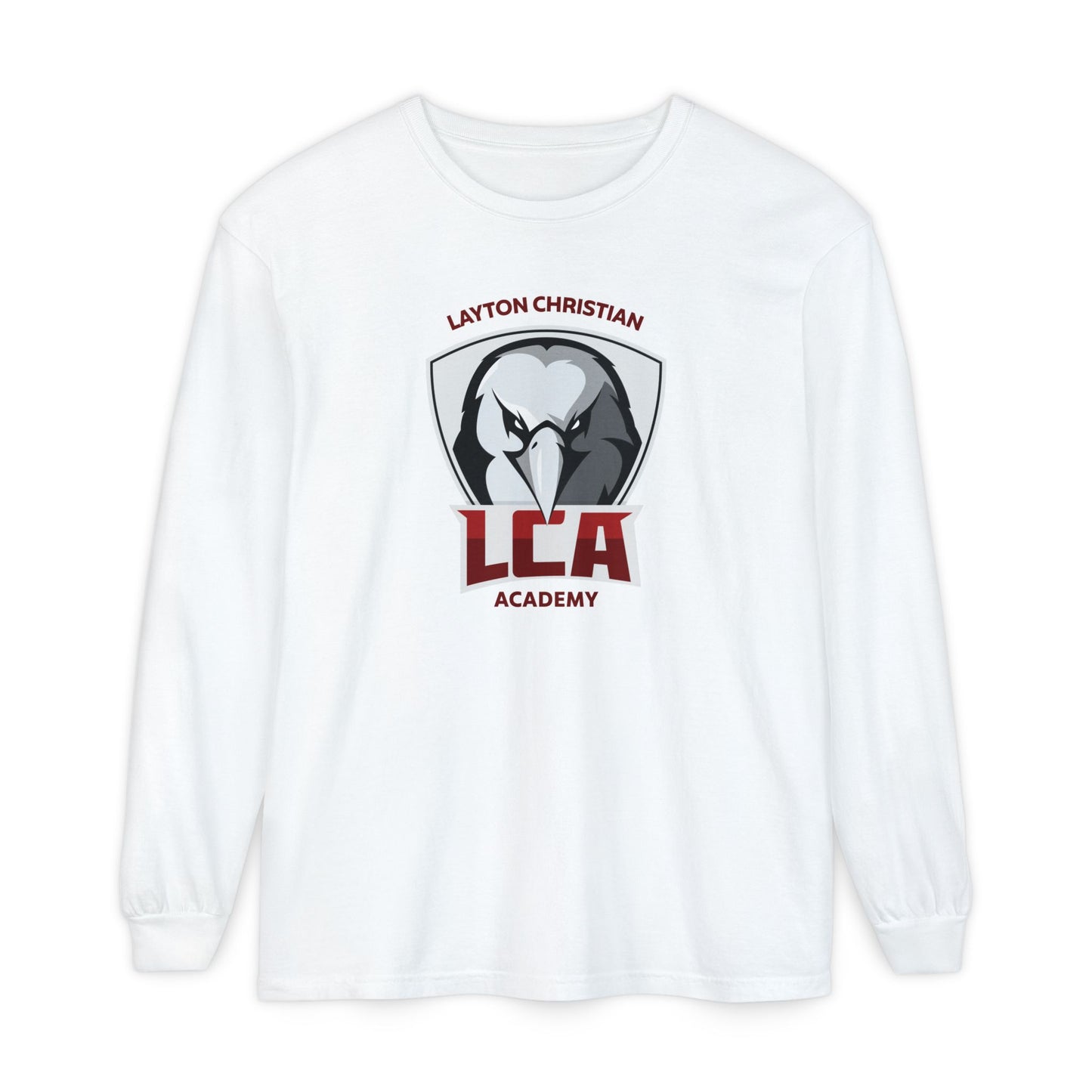 Garment-Dyed Long Sleeve Tee
