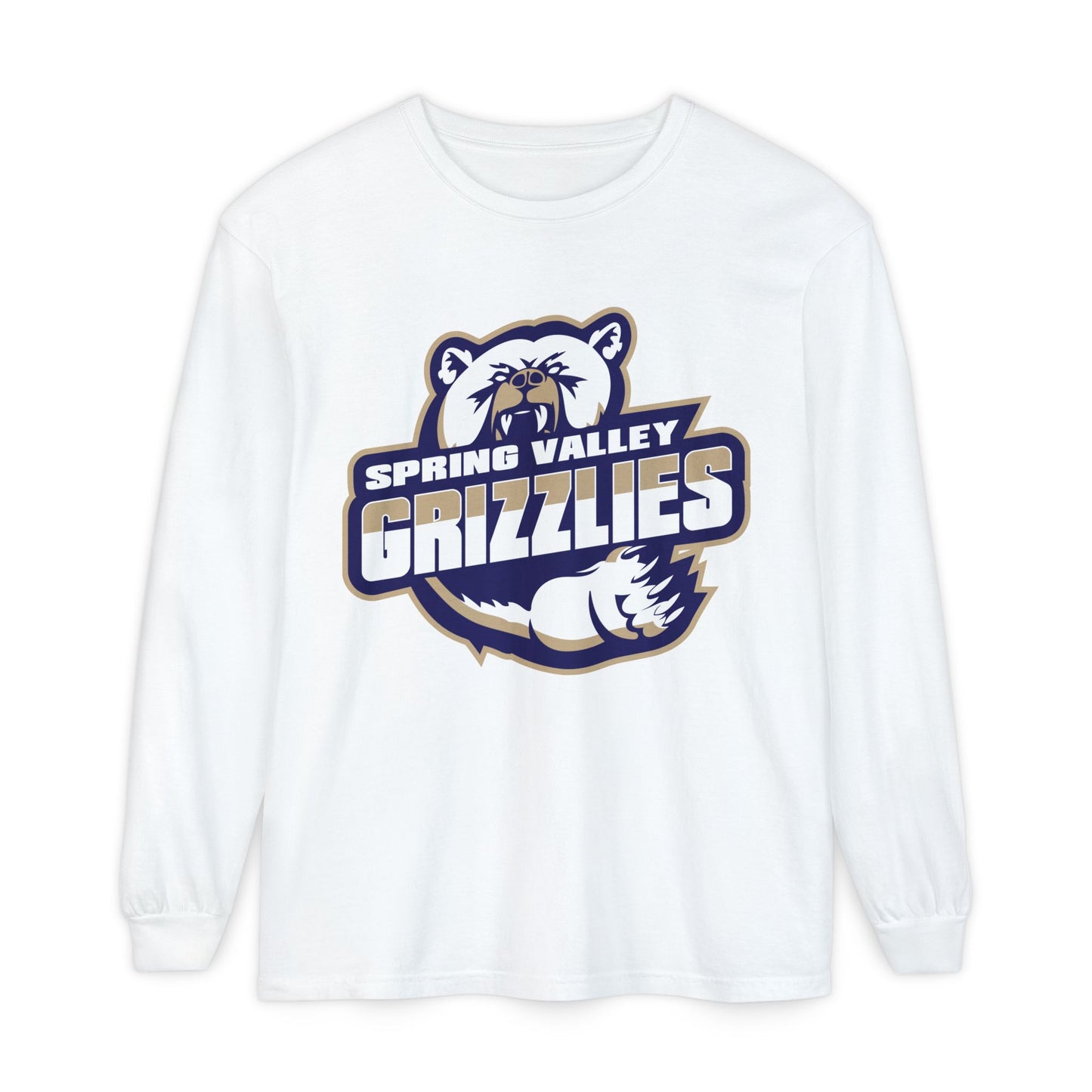 Garment-Dyed Long Sleeve Tee