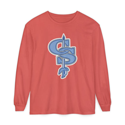 Garment-Dyed Long Sleeve Tee