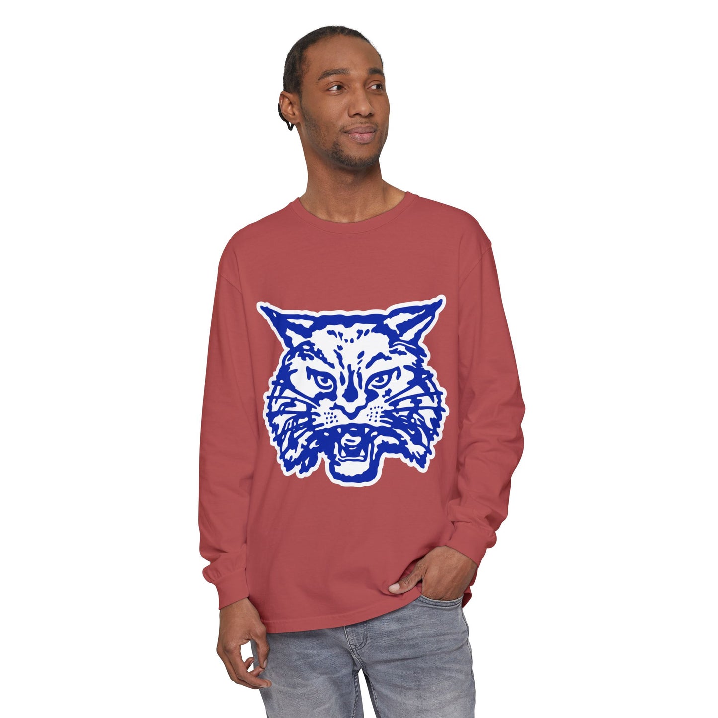 Garment-Dyed Long Sleeve Tee