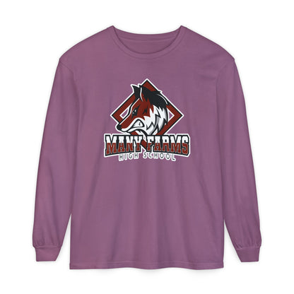 Garment-Dyed Long Sleeve Tee