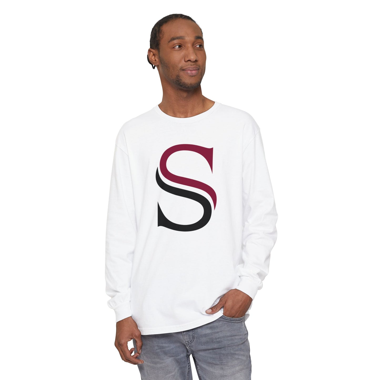 Garment-Dyed Long Sleeve Tee