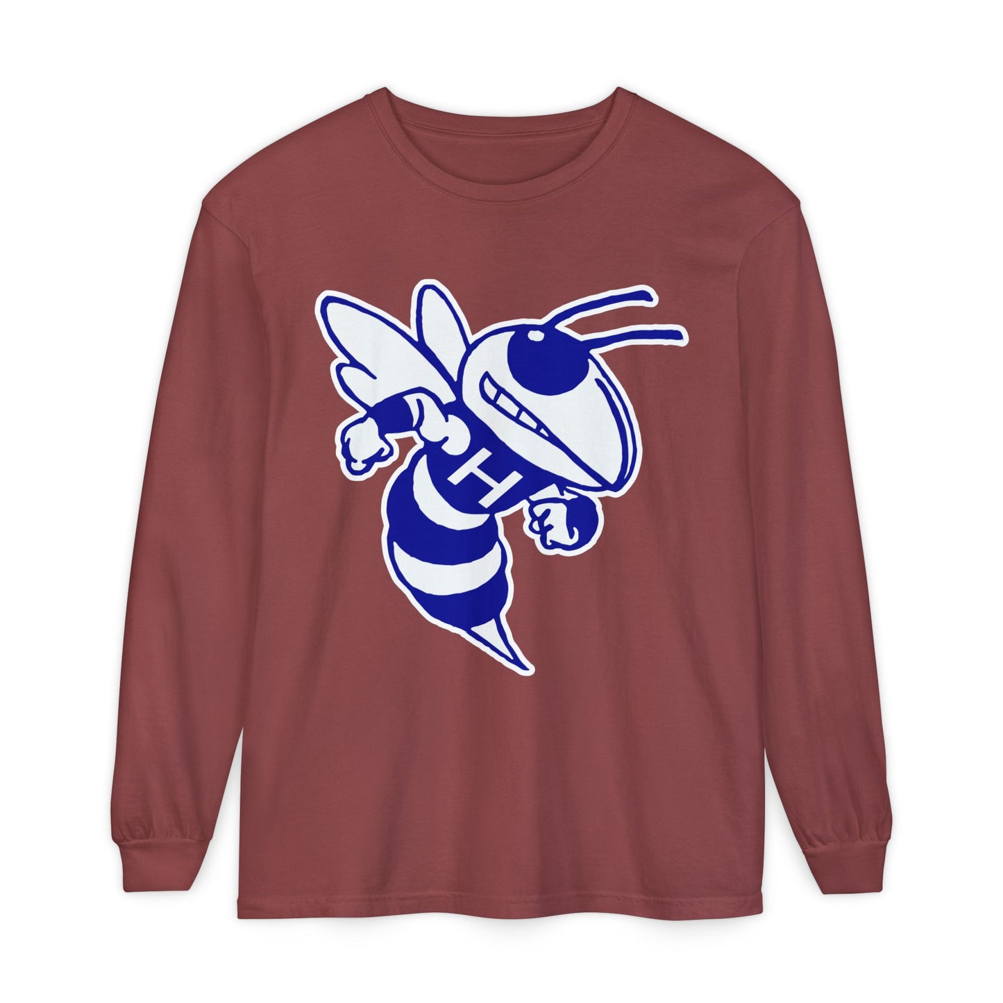 Garment-Dyed Long Sleeve Tee