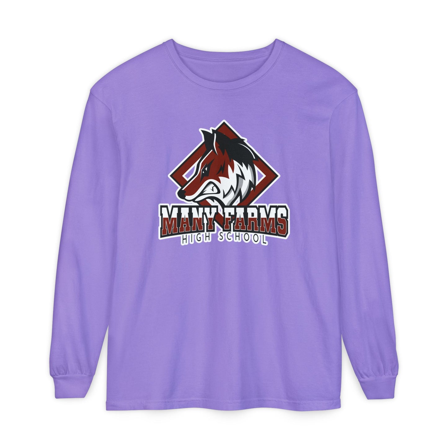 Garment-Dyed Long Sleeve Tee